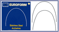 Euroform Stainless Steel Archwires .014