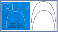 Eurotherm Thermally Active Nickel Titanium Arches .020