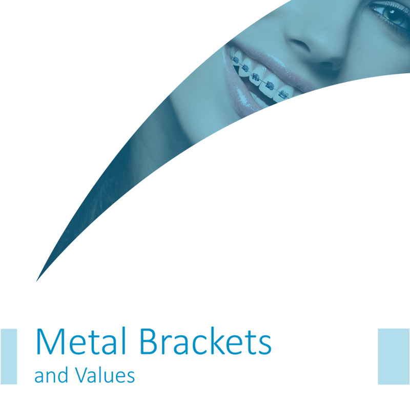 Metal Bracket Systems and Buccal Tubes