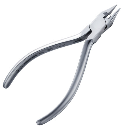 Task Light Wire Pliers with Cutter Grooved Square Tip
