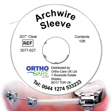 Clear Archwire Sleeve .027