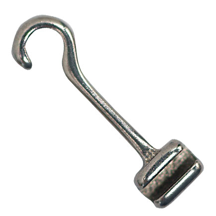 Crimpable Curved Hook Upper Left/Lower Right A201-04R