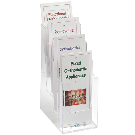 Leaflet Display Stand (4 Tier)