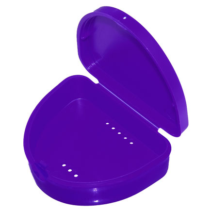 Retainer/Mouthguard Box Purple 1