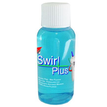 Swirl Plus Orthodontic Fluoride Mouthrinse Sample 30ml **UNAVAILABLE SEE FRESH & GO MOUTHWASH - REF: 8000-316 **