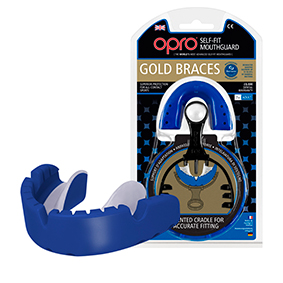 Opro Self-fit Orthodontic Mouthguard Dark Blue