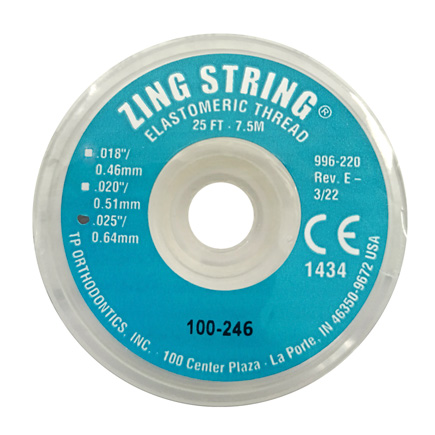 TP ZING STRING HEAVY .025'' CLEAR