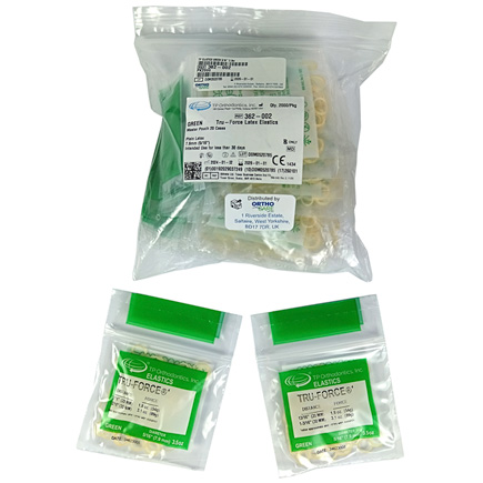 TP ELASTICS GREEN 5/16'' 3.5oz